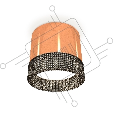 Светильник Ambrella Light XS8122021 PPG/BK золото розовое полированное/тонированный GX53 (C8122, N8484)