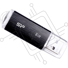 Флешка USB R/W Silicon Power R/W 8Gb Ultima U02 SP008GbUF2U02V1K USB 2.0 черный
