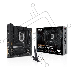 Материнская плата ASUS TUF GAMING B760M-BTF WIFI D4, LGA 1700, Intel B760, 4xDDR4, 4xSATA, 3xM.2, 1xPCIe 5.0 x16, 1xPCIe 4.0 x4, 1xPCIe x1, 1xUSB-A 3.2 Gen 2, 2xUSB-A 3.2 Gen 1, 4xUSB 2.0, 1xUSB-C 3.2 Gen 1, 1xUSB-C 3.2 Gen 2, 1x2.5Gb LAN, 3x3.5 мм, 7.1, 