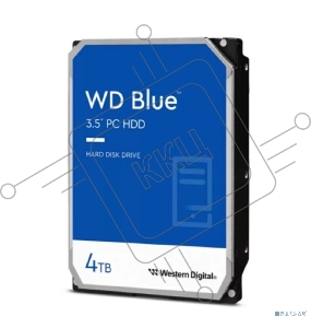 Жесткий диск WDC SATA 4TB 6GB/S 256MB BLUE WD40EZAX