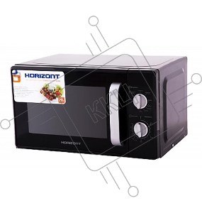 Микроволновая печь HORIZONT 20MW700-1478AAB черный 20 л, мощность микроволн 700 Вт, номинальная мощность в режиме 