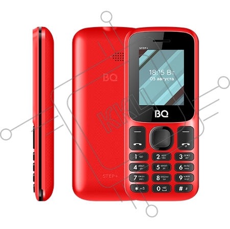 Мобильный телефон BQ 1848 Step+ Black/Red