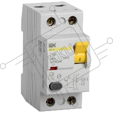УЗО Iek MDV10-2-025-100 ВД1-63 2Р 25А 100мА ИЭК
