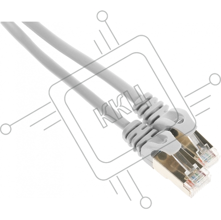 Патч-корд Premier PP22-2m 1000Гбит/с FTP 4 пары cat5E CCA molded 2м серый RJ-45 (m)-RJ-45 (m)