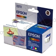 Картридж струйный Epson C13T052040 многоцветный (330 стр.) для Epson St C400/600/800/1520/850/440/460/640