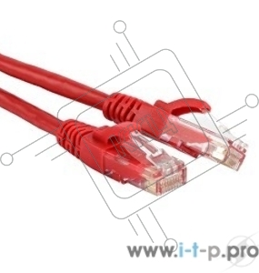 Патч-корд Hyperline PC-LPM-UTP-RJ45-RJ45-C5e-0.3M-LSZH-RD Патч-корд U/­UTP, Cat.5е, LSZH, 0.3 м, красный 