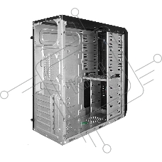 Компьютерный корпус Exegate  EX269435RUS  Miditower UN-604 Black, ATX, <UN350, 120mm> 2*USB+2*USB3.0, Audio