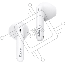 Наушники с микрофоном Edifier GM3 Plus белый вкладыши BT оголовье