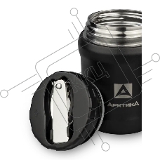 Термос для еды Арктика 311-500 0.5л. черный картонная коробка (311-500/BLACK)
