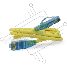 Патч-корд Hyperline PC-LPM-UTP-RJ45-RJ45-C6-2M-LSZH-YL Патч-корд U/UTP, Cat.6, LSZH, 2 м, желтый