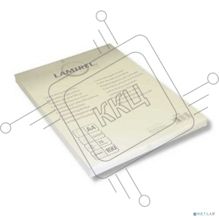 Пленка для ламинирования Lamirel LA-78656 75мкм A4 (100шт) 216x303мм