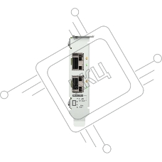 Сетевая карта/ QNAP QXG-25G2SF-E810 Dual Port 25Gbps/10Gbps SFP28 PCIe Gen4 x8
