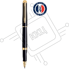 Ручка роллер Waterman Hemisphere (CWS0920650) Mars Black GT F черн. черн. подар.кор.