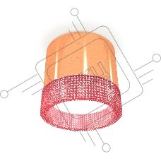Светильник Ambrella Light XS8122022 PPG/PI золото розовое полированное/розовый GX53 (C8122, N8486)