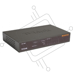 Сетевое оборудование D-Link DES-1008P/C1A Коммутатор 8 портовый 10/100, 4 порта c поддержкой PoE 802.3af