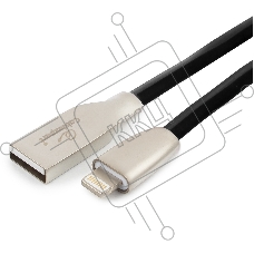 Кабель Cablexpert для Apple CC-G-APUSB01Bk-0.5M, AM/Lightning, серия Gold, длина 0.5м, черный, блистер