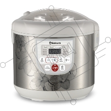 Мультиварка Sakura SA-7753W 5 л, 800 Вт, функция 