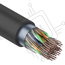 Кабель FTP REXANT 25PR 24AWG, CAT5, наружный (OUTDOOR), бухта 305 м