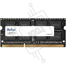 Оперативная память Netac 4Gb DDR3 1600MHz SO-DIMM (NTBSD3N16SP-04)