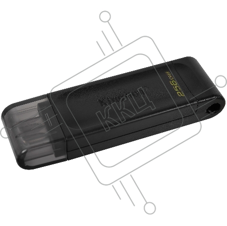 Флеш Диск Kingston 256Gb DataTraveler 70 DT70/256GB USB3.2 черный