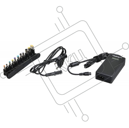 Блок питания Ippon D90U автоматический 90W 15V-19.5V 10-connectors 8A 1xUSB 2.1A от бытовой электросети LСD индикатор