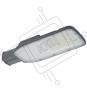 Светильник IEK LED ДКУ 1004-100Ш 3000К IP65 серый