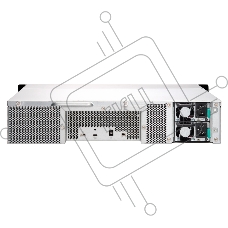 Полка расширения сетевого хранилища без дисков SMB QNAP TL-R1200C-RP USB 3.2 Gen 2 Type-C JBOD storage enclosure, 12-tray 3,5