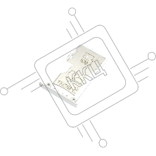 Лоток для SIM-карты Xiaomi Redmi Note 3 Pro серебристый