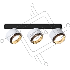 Светильник Ambrella light TN71291/3 WH/BK белый/черный GX53/3 max 12W 400*95*137