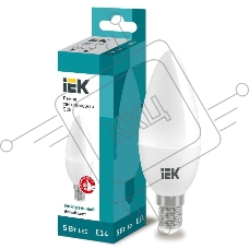 Лампа Iek LLE-C35-5-230-40-E14 светодиодная ECO C35 свеча 5Вт 230В 4000К E14 IEK