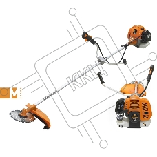 Мотокоса CARVER GBC-052M 1500Вт 2х-тактный 52см3 1л нож 230мм леска2.4мм