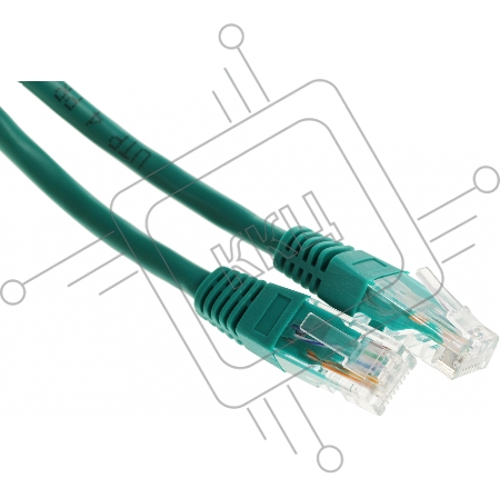 Патч-корд Premier PP6U-1M/G 10000Гбит/с UTP 4 пары cat6 CCA molded 1м зеленый RJ-45 (m)-RJ-45 (m)