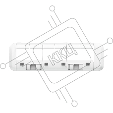 Крышка д/основной щетки пылесоса Xiaomi Robot Vacuum X10+/S10+/X20+ Brush Cover B101GL-ZSZ (BHR6558GL)