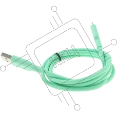 Кабель Qumo, MFI С91, USB-Apple 8 pin, 1м, 5-9В, до 2А, 18Вт, опл.нейлоновая леска, кон. металл серебро, белая оплетка