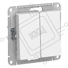 Механизм выключателя 2-кл. ATLAS DESIGN (сх.5) 10АХ бел. SchE ATN000151