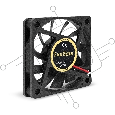 Вентилятор для корпуса ExeGate EX06010S2P-24 черный, 60 мм, 3000 об/мин, 24.1 дБ, 2 pin
