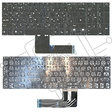 Клавиатура для ноутбука Sony FIT 15 SVF15 черная с подсветкой