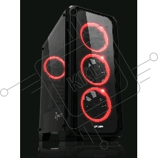 Компьютерный корпус ZALMAN Z7 NEO, без БП, большое боковое окно, черный, ATX