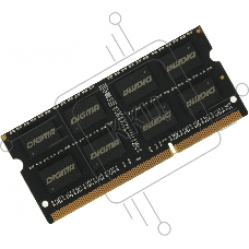 Оперативная память Digma, DDR3, 8GB (1x8 GB), 1600 MHz, CL11, SO-DIMM