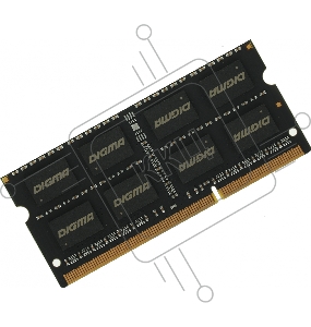 Память Digma 8Gb DDR3 1600MHz DGMAS31600008D RTL PC3-12800 CL11 SO-DIMM 204-pin 1.5В dual rank