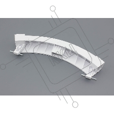 Ручка люка для стиральной машины Bosch, Siemens, Neff, Gaggenau WLG белая 659277