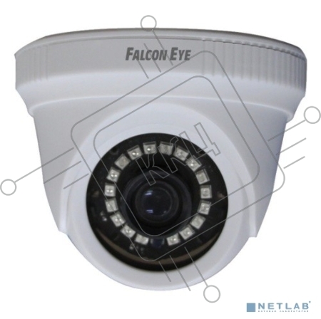 Falcon Eye FE-MHD-DP2e-20 Купольная, универсальная 1080P видеокамера 4 в 1 (AHD, TVI, CVI, CVBS) с функцией «День/Ночь»; 1/2.9