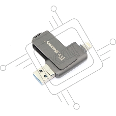 Флешка USB Dr. Memory 051 64Гб, USB 3.0, черный