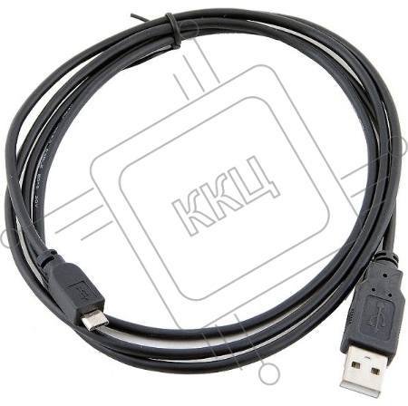 Кабель VCOM VUS6945-1.5M Кабель USB2.0 Am-->micro-B 5P, 1.5м , черный