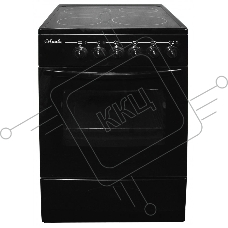 Плита электрическая Лысьва EF4002MK00 черный, конфорок 4, духовка 57 л, 50 см x 84 см x 60 см (без крышки)