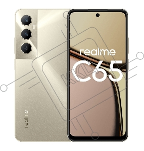 Смартфон Realme C65 RMX3910 256Gb 8Gb золотистый 3G 4G 2Sim 6.67