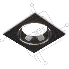 Светильник Ambrella light TN52342 SBK/GBK черный песок/черный глянец GX53 max 12W 115*115*25