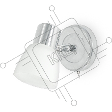 Светильник Ambrella light TR3961 CH/FR хром/белый матовый E27 max 40W 118*105*200