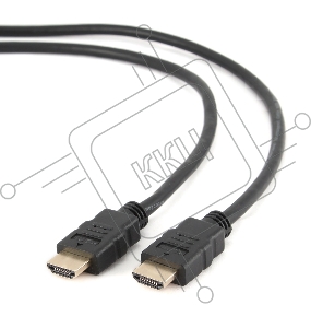 Кабель HDMI Cablexpert CC-HDMI4-6, 19M/19M, v2.0, медь, позол.разъемы, экран, 1.8м, черный, пакет