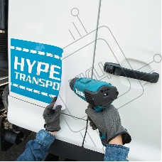 Фен Makita HG 6031 VK 1800Вт  250-500л/мин с регулировкой, с насадками , кейс